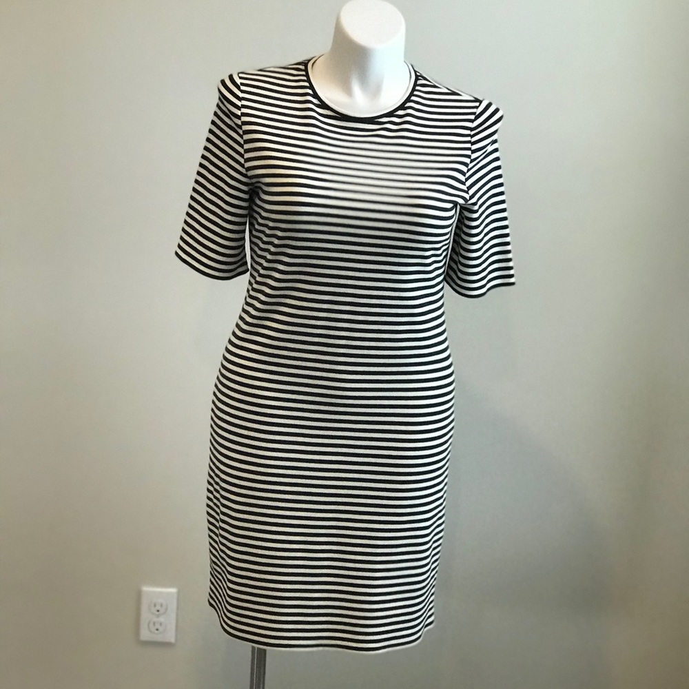 NWOT Tibi black & white midi dress